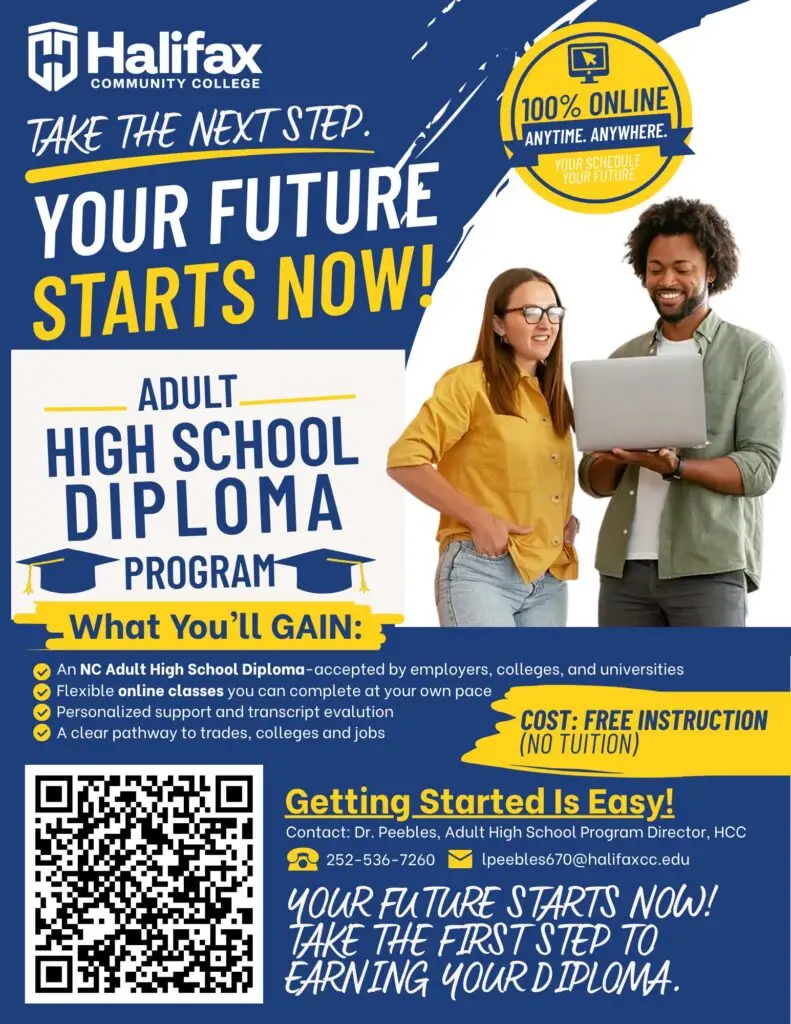 Adult High School Flyer